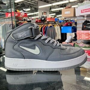 Nike Gray High-Top Sneakers